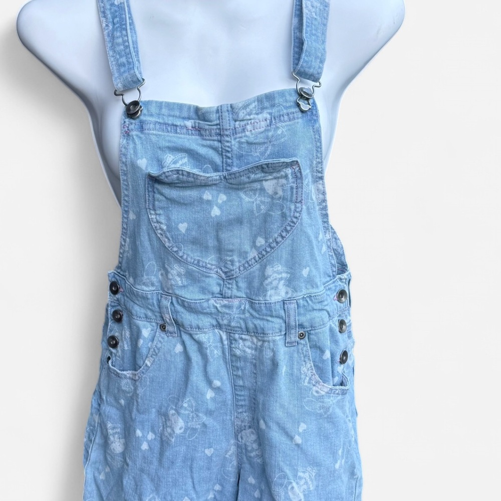 Sanrio Light Blue Denim with Pink Stitching
